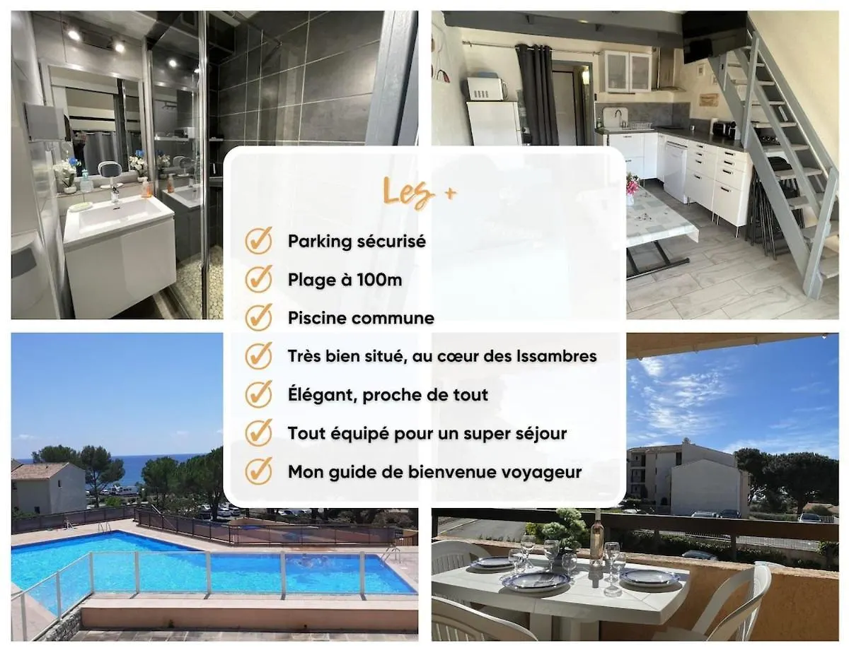 Apartment Studio 24M2 - Parking - Clim - Piscine - Mer A 100M Roquebrune-sur-Argens